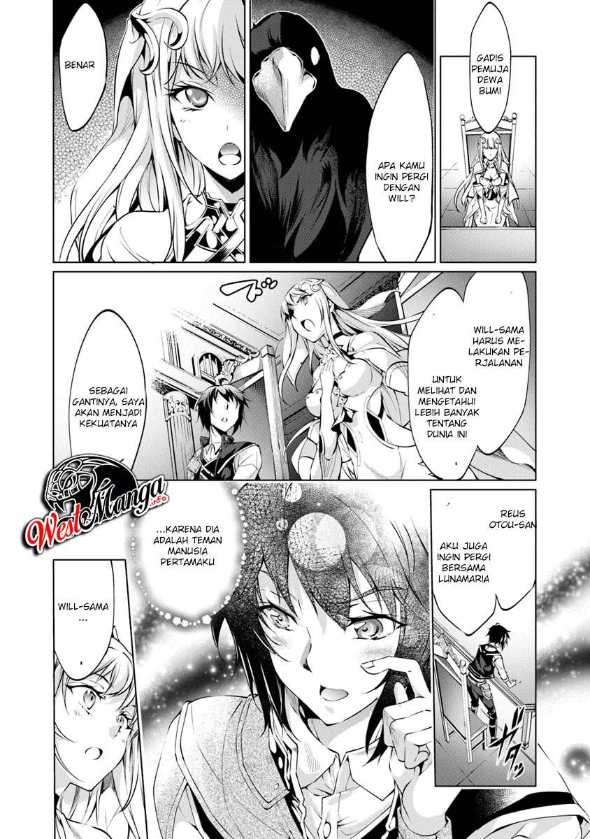 Kamigami ni Sodaterare Shimo no, Saikyou to Naru Chapter 04.1 Gambar 10